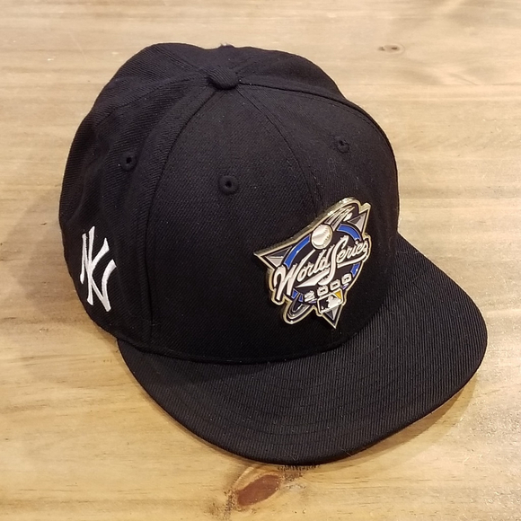 New York Yankees Hat New Era Size 7 3/4 59Fifty World Series 2000 Metal Logo - Picture 5 of 11